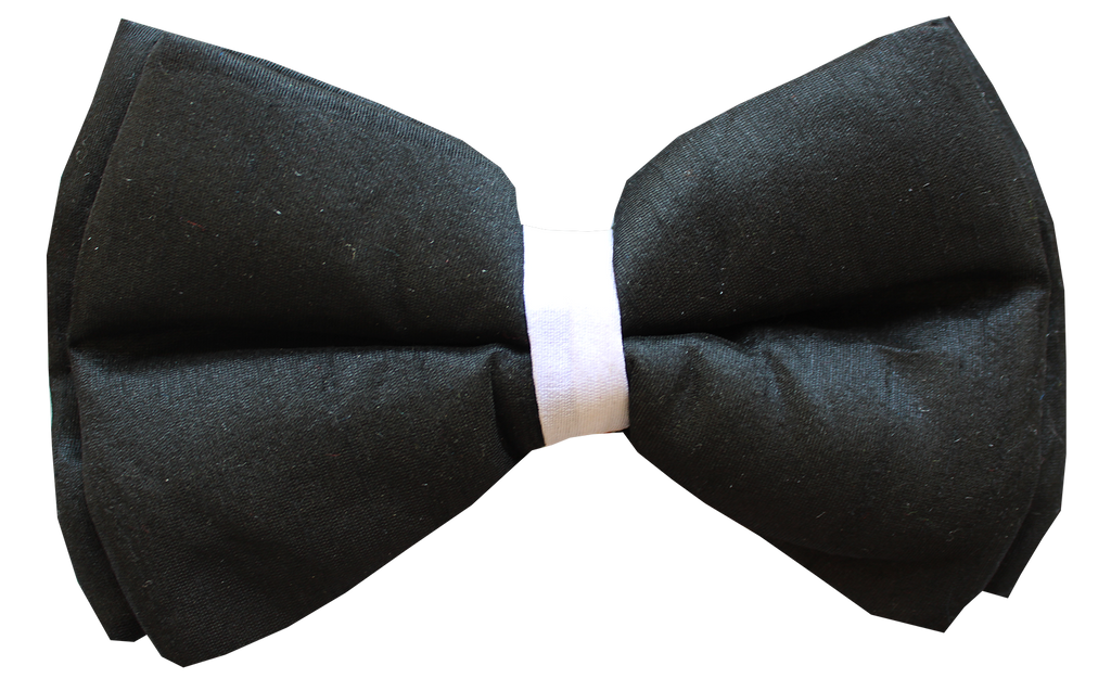 Lana Paws dog tuxedo bowtie in black and white 