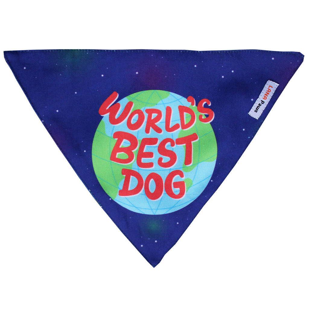 Lana Paws world's best dog bandana scarf