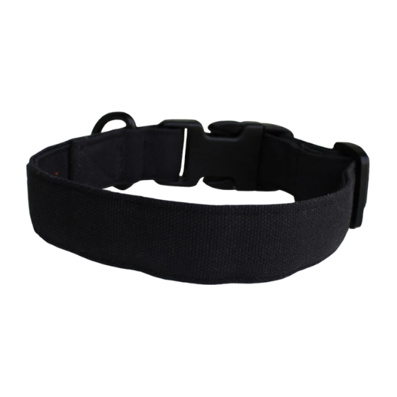 Dog Collar Neck Belt - Black