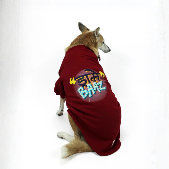 Winter Dog Sweatshirt - Drame Baaz (Drama Queen)