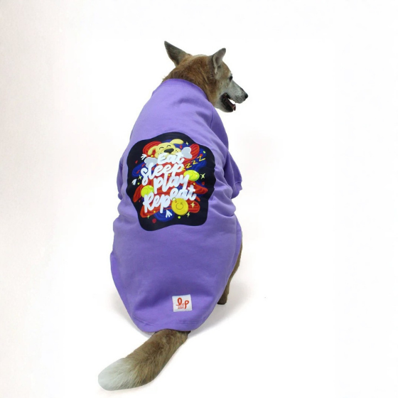 Winter Dog Sweatshirt - Eat Sleep Play Repeat