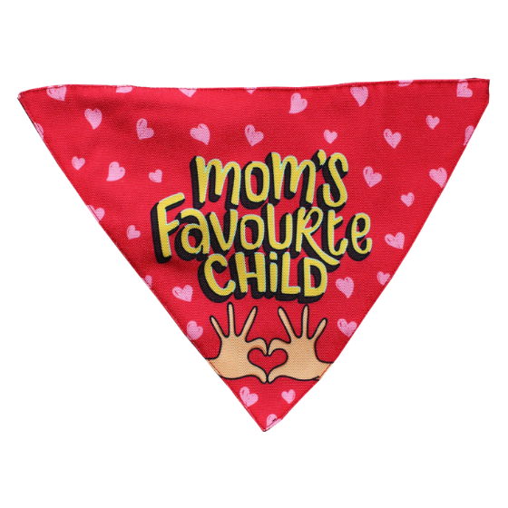 Adjustable Dog Bandana/ Dog Scarf - Mom's Favourite Child