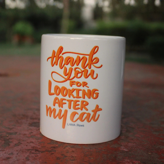 Thank you (Cat) - Tea/Coffee Mug