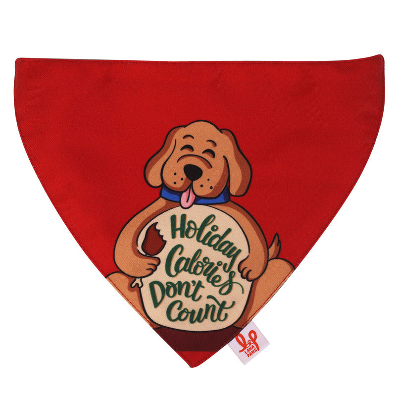 Christmas dog bandana scarf - Beagles, Shih Tzu, Pugs