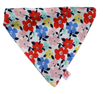Lana Paws floral cotton dog scarf bandana