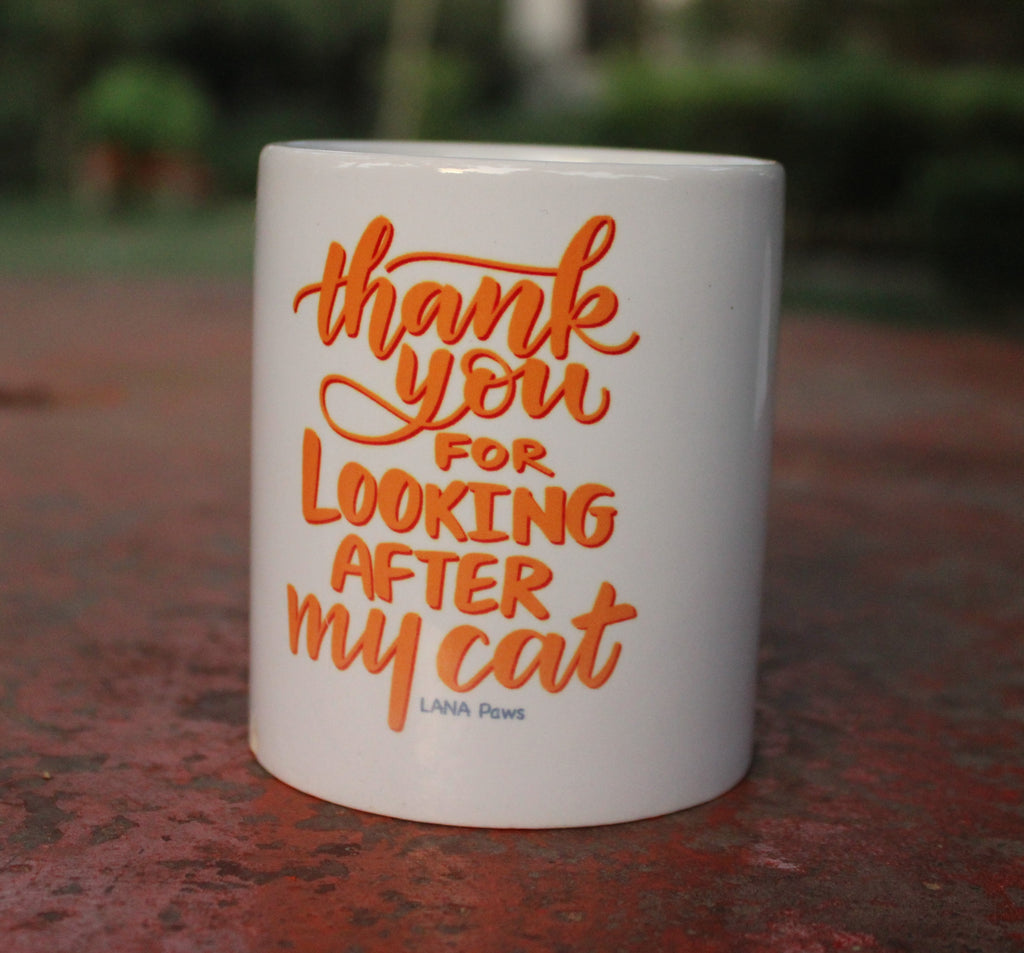 Thank you (Cat) - Tea/Coffee Mug