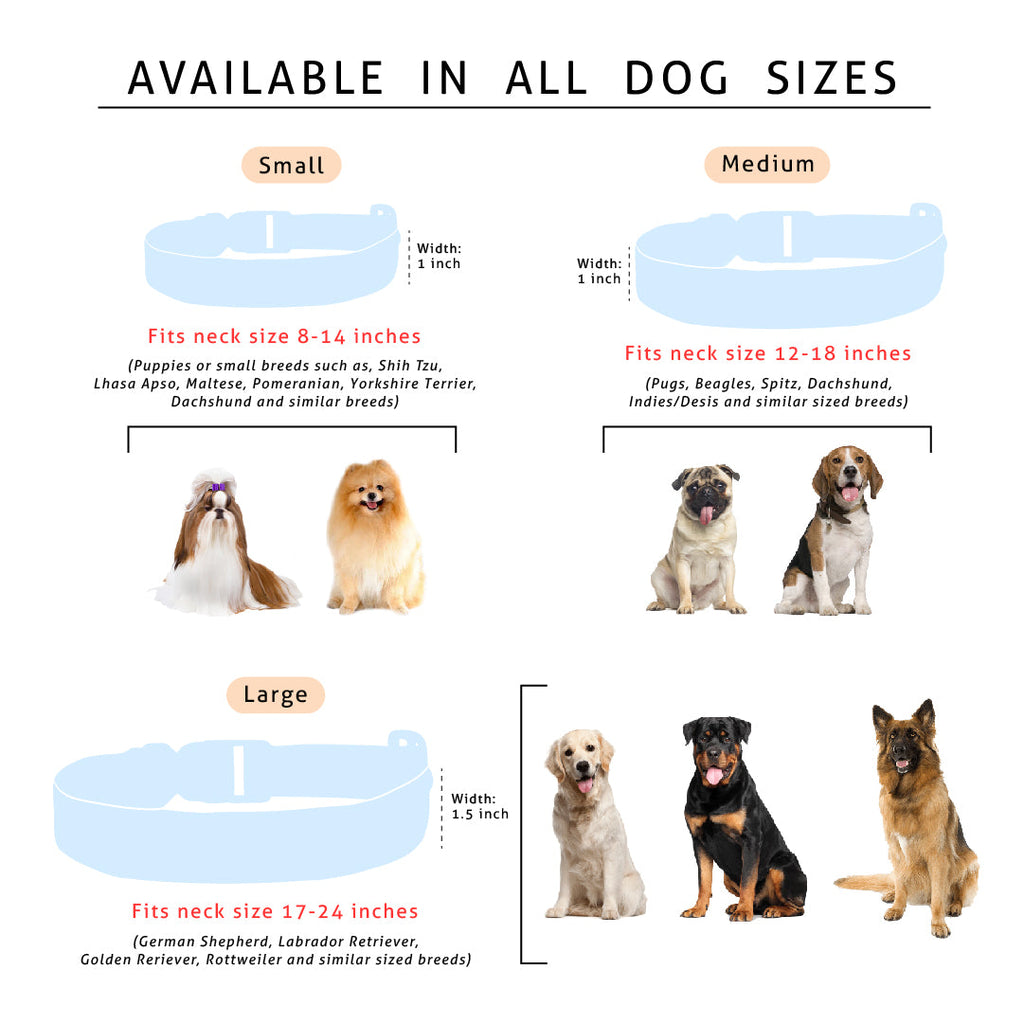 Buy Comfortable Durable Fabric Dog Collars l Lana Paws