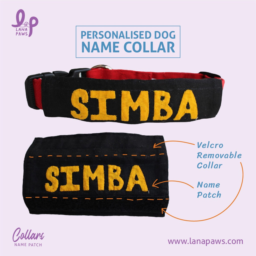Buy Comfortable Durable Fabric Dog Collars l Lana Paws