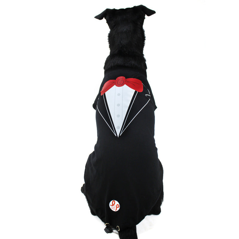 Lana Paws dog clothes for summer, dog t shirts for small and large dogs, dog tuxedo online