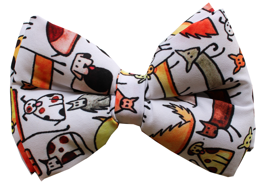 Dog Bowtie - Doggy's Day Out (Adjustable)