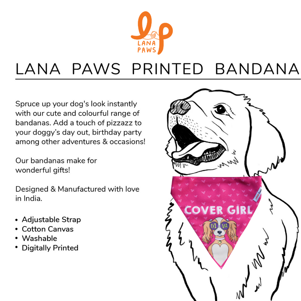 Cute girl outlet dog bandanas