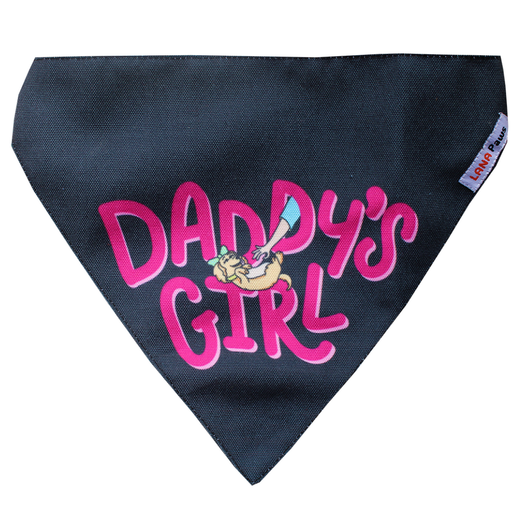 Lana Paws Daddy's Girl dog bandana 